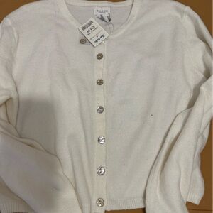 Song of Style White Cardigan Sweater